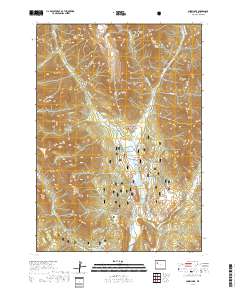 Snow Lake 2017 topographic map thumbnail