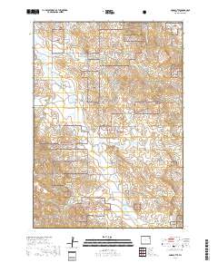Soda Butte 2017 topographic map thumbnail