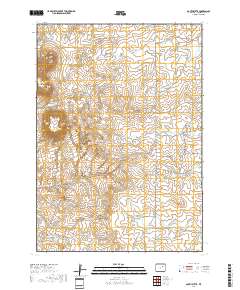South Butte 2017 topographic map thumbnail
