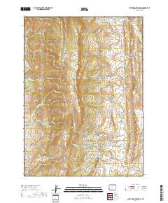 South Fork Mountain 2017 topographic map thumbnail