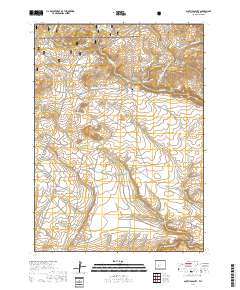 South Pass City 2017 topographic map thumbnail