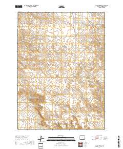 Spoon Butte SW 2017 topographic map thumbnail
