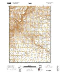 Thomas Reservoir 2018 topographic map thumbnail