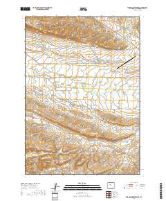 Thompson Reservoirs 2017 topographic map thumbnail