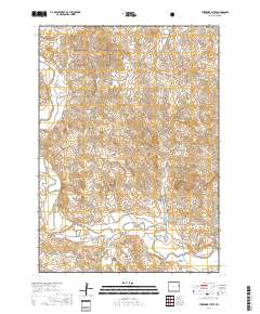 Threemile Butte 2017 topographic map thumbnail