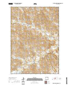 Threemile Creek Reservoir 2017 topographic map thumbnail