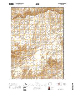 Tin Cup Mountain 2017 topographic map thumbnail