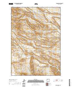Tonopah Ridge 2017 topographic map thumbnail