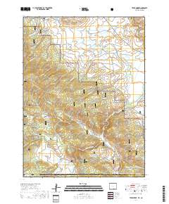 Trent Creek 2017 topographic map thumbnail