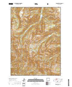 Turquoise Lake 2017 topographic map thumbnail
