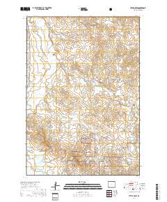 Tuttle Draw 2017 topographic map thumbnail