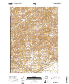 Twentyone Creek 2018 topographic map thumbnail