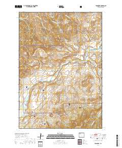 Twin Creek 2017 topographic map thumbnail