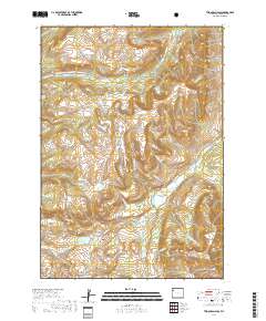 Two Ocean Pass 2017 topographic map thumbnail