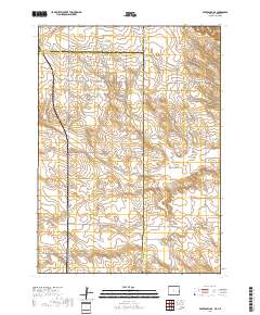 Van Tassell SE 2017 topographic map thumbnail