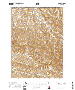 Wagon Prong 2017 topographic map thumbnail