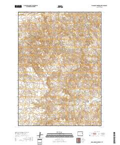 Wagonhound Creek NE 2017 topographic map thumbnail