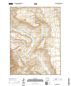 Walker Draw NW 2017 topographic map thumbnail