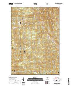 Walker Mountain 2017 topographic map thumbnail