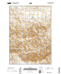 Wardel Reservoir 2017 topographic map thumbnail