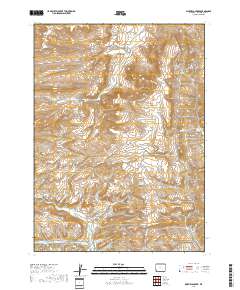 Warfield Creek 2017 topographic map thumbnail