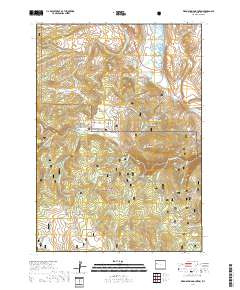 Warm Spring Mountain 2017 topographic map thumbnail