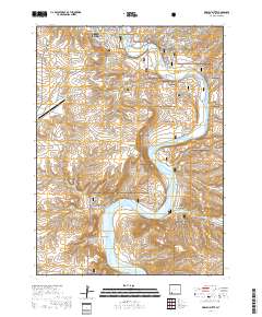 Whalen Butte 2017 topographic map thumbnail