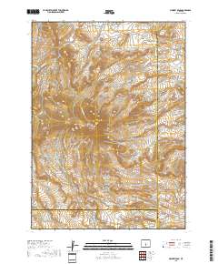 Whiskey Peak 2018 topographic map thumbnail