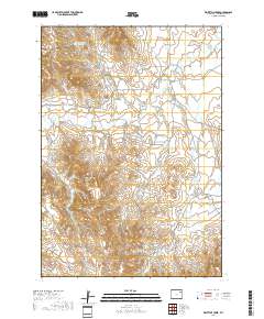 Whitetail Creek 2017 topographic map thumbnail