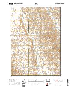 Whitetail Creek SE 2017 topographic map thumbnail