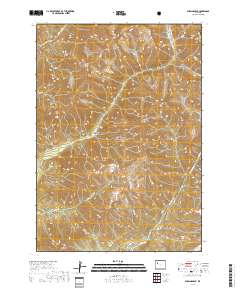Wiggins Peak 2017 topographic map thumbnail