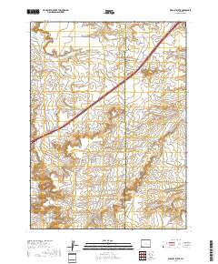 Wildcat Butte 2017 topographic map thumbnail