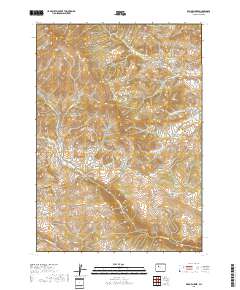 Willow Creek 2018 topographic map thumbnail