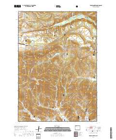 Windy Mountain 2017 topographic map thumbnail