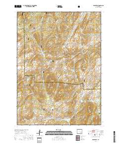 Windy Peak 2017 topographic map thumbnail