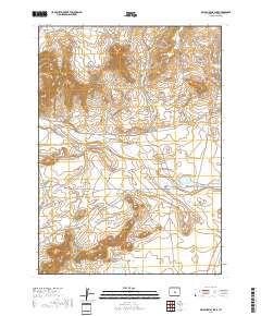 Beulah Belle Lake 2017 topographic map thumbnail