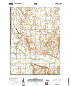 Big Piney East 2017 topographic map thumbnail