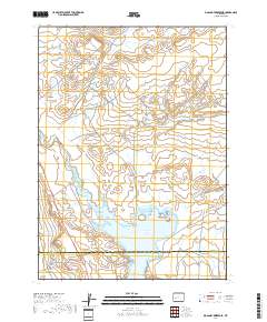 Big Sandy Reservoir 2017 topographic map thumbnail