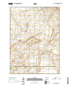 Big Sandy Reservoir SE 2017 topographic map thumbnail