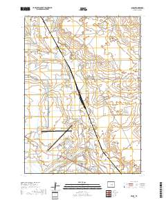 Bishop 2017 topographic map thumbnail