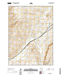 Bitter Creek 2018 topographic map thumbnail