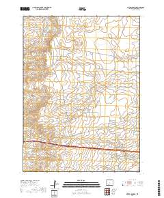 Bitter Creek NE 2017 topographic map thumbnail
