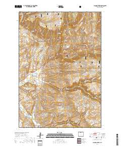 Black Mountain 2017 topographic map thumbnail