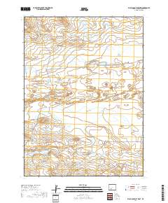 Black Rock Flat West 2017 topographic map thumbnail