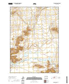 Black Rock Gap 2017 topographic map thumbnail