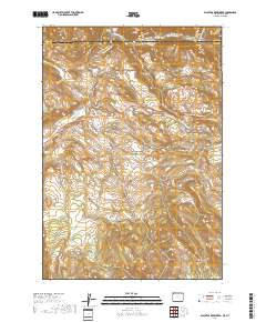 Blacktail Deer Creek 2017 topographic map thumbnail