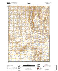 Blue Forest 2017 topographic map thumbnail