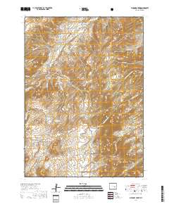 Blue Nose Creek 2017 topographic map thumbnail