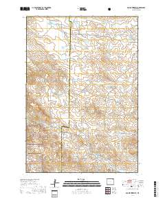 Bonnie Reservoir 2017 topographic map thumbnail