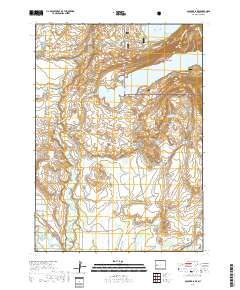 Boulder Lake 2017 topographic map thumbnail